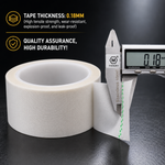 White Glass Cloth Tape Heat Resistant Insulation Fiberglass Adhesive Tape for Electrical Industrial Protection
