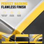 High Temperature Washi Masking Tape Heat Resistant Car Painting Tape No Residue Automotive Refinishing Masking Tape